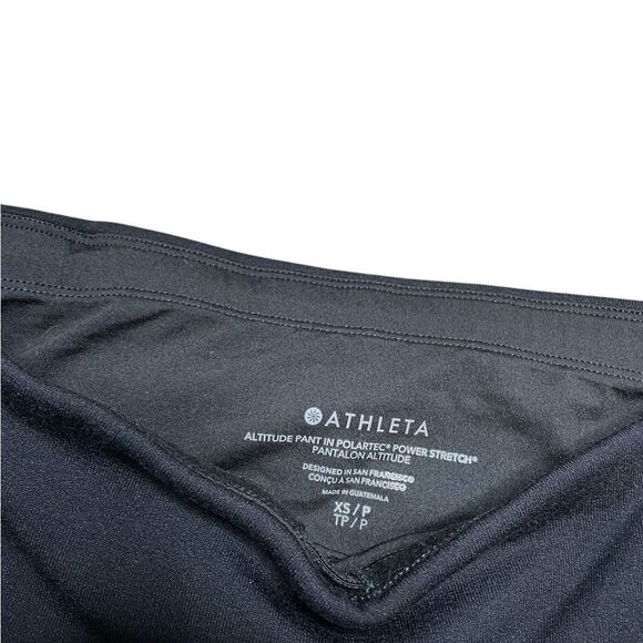 ATHLETA Altitude Pant in Polartec Power Stretch Black Size XS - Picture 10 of 10